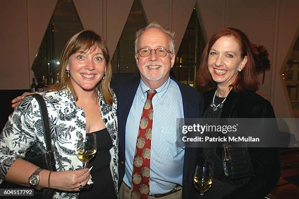 Julie Miltenberger, Michael Tyrrell and Nancy Hopkins attend SANDRA LEE Semi-Homemade Cookbook Series Launch Party hosted by JACK GRIFFIN and MICHAEL...