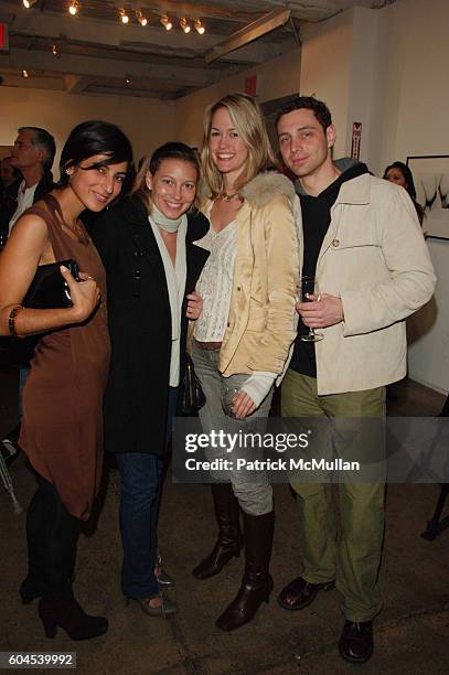 Rita Nakouzi and ? attend Mikhail Baryshnikov hosts "Inter-Course: Photographs by Eikoh ; Hosoe" at 401 Projects on November 4, 2006 in New York.