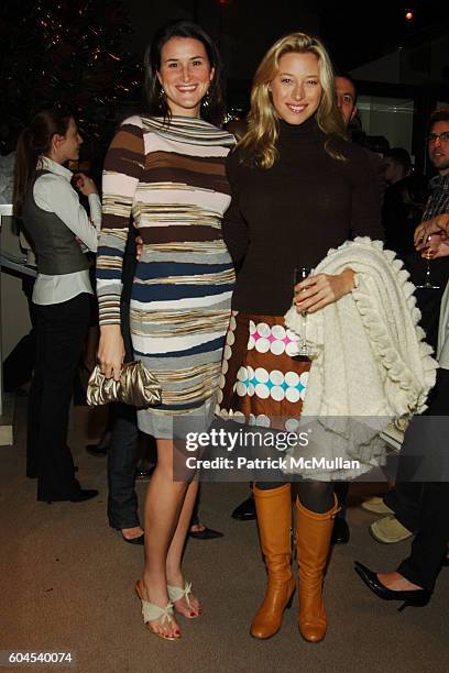 Lydia Fenet and Beth Kaltman attend Celebration of GUCCI by GUCCI and their 85th Anniversary at Gucci on November 1, 2006 in New York City.