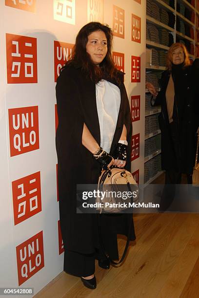 Alice Roi attends Grand Opening of the UNIQLO Global Flagship Store at Uniqlo Flagship Store on November 9, 2006 in New York City.