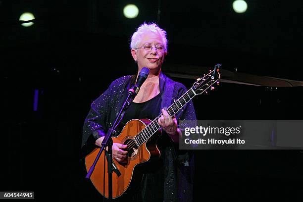 Janis Ian performing at the Appel Room as part of Lincoln Center's American Songbook on Friday night, February 5, 2016.