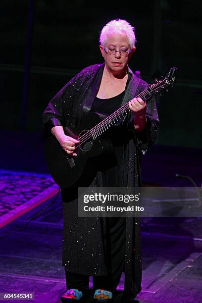 Janis Ian performing at the Appel Room as part of Lincoln Center's American Songbook on Friday night, February 5, 2016.