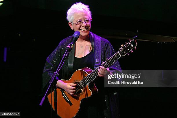 Janis Ian performing at the Appel Room as part of Lincoln Center's American Songbook on Friday night, February 5, 2016.