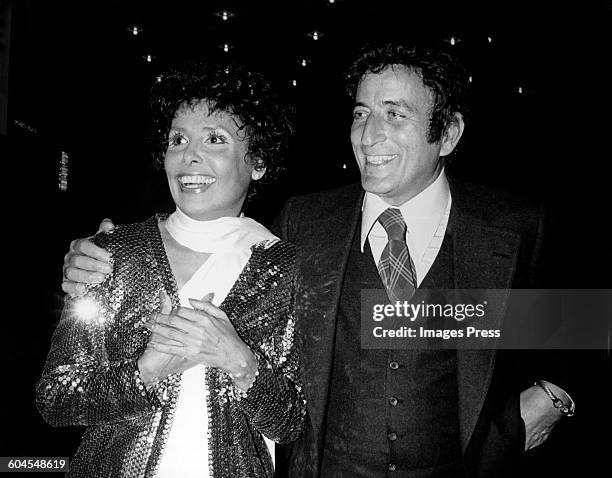 1970s: Lena Horne and Tony Bennett circa 1970s in New York City.