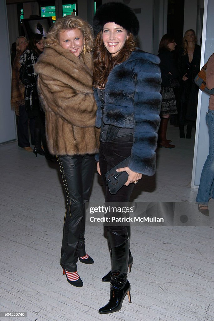 Liliana Cavendish and Melba Ruffo Di Calabria attend Giuliana Teso ...