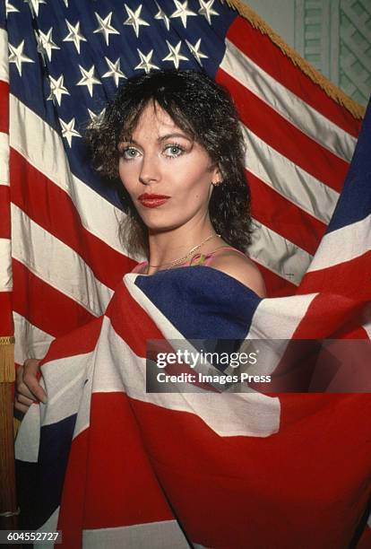 Lesley-Anne Down circa 1978 in New York City.