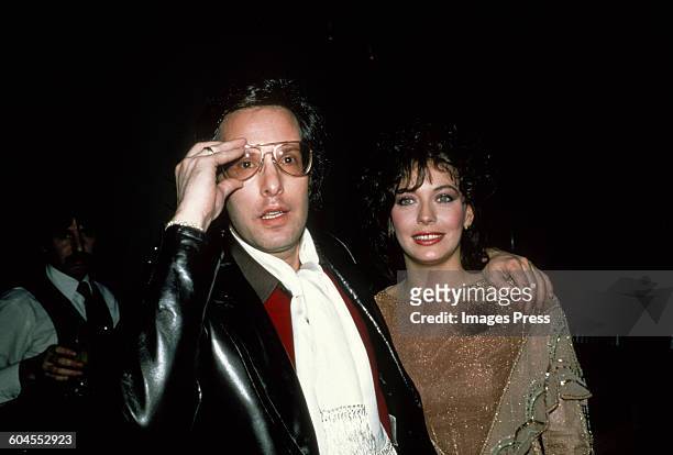 Lesley-Anne Down and William Friedkin circa 1981 in New York City.