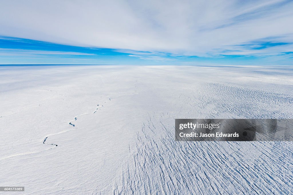 Greenland Ice Sheet, Qeqqata Municipality, Kangerlussuaq, Greenland.