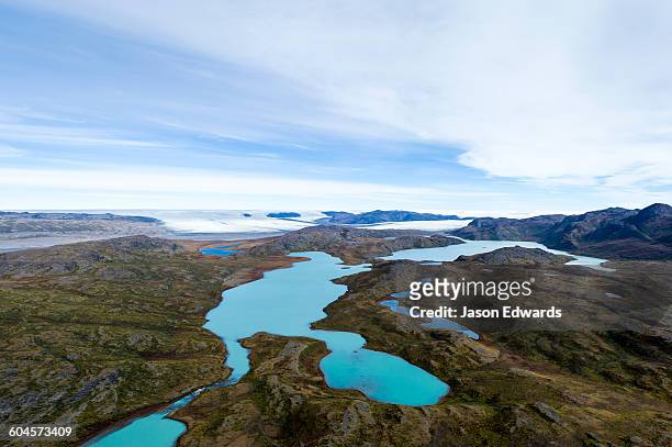 tarajornitsut highlands, qeqqata municipality, kangerlussuaq, greenland. - ice sheet stock pictures, royalty-free photos & images