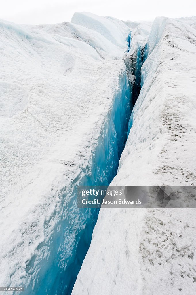 Greenland Ice Sheet, Qeqqata Municipality, Kangerlussuaq, Greenland.