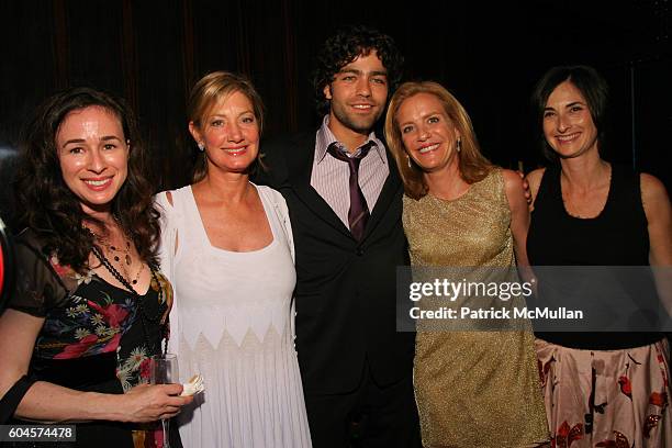 Pam Levine, Elizabeth Gabler, Adrian Grenier, Wendy Finerman and Carla Hacken attend The Devil Wears Prada Premiere Afterparty at 230 5th on June 19,...