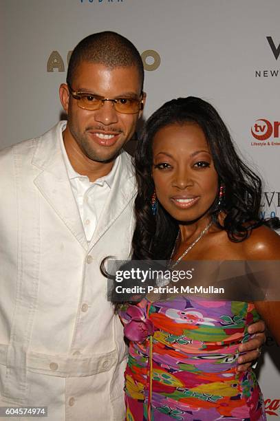 Al Reynolds and Star Jones attend Apollo Theater 2006 Spring Gala and Hall of Fame induction ceremony at Apollo Theater N.Y.C. On June 19, 2006.