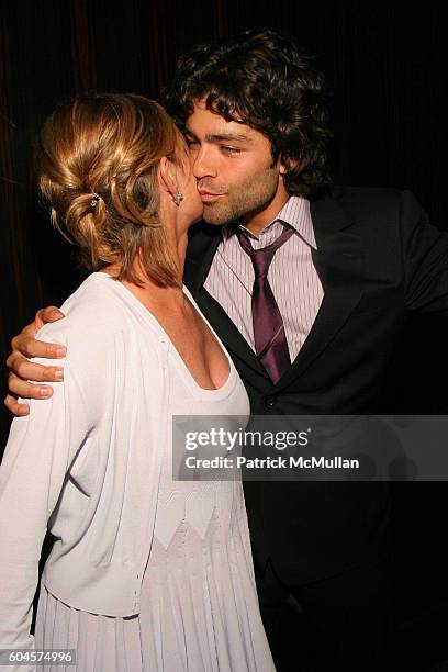 Elizabeth Gabler and Adrian Grenier attend The Devil Wears Prada Premiere Afterparty at 230 5th on June 19, 2006 in New York City.