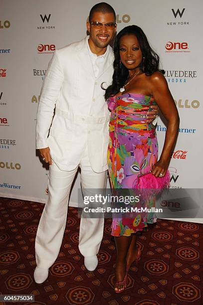 Al Reynolds and Star Jones attend Apollo Theater 2006 Spring Gala and Hall of Fame induction ceremony at Apollo Theater N.Y.C. On June 19, 2006.