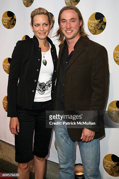 Arianne Zuker and Kyle Lowder attend Molly Sims hosts the 4th Annual Night With The Friends of El Faro - Arrivals at The Music Box on June 17, 2006.