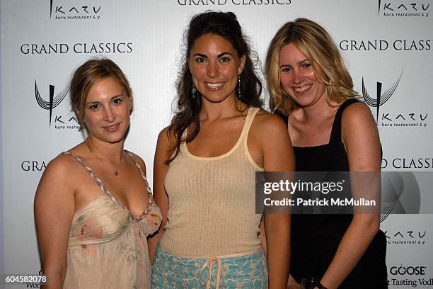 Laura Lachman, Elizabeth Gutowski and Emma Schilling-Law attend Grand Classics Screening of THE KING OF MARVIN GARDENS Hosted by Holly Hunter and...