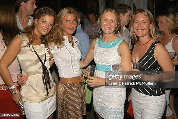 Serena Nikkhah, Kathryn Bohannon, Brooke Coughlin and Victoria Hays attend CABANA CACHAÇA Party to Celebrate it's Arrival on U.S. Shores at 10 Little...