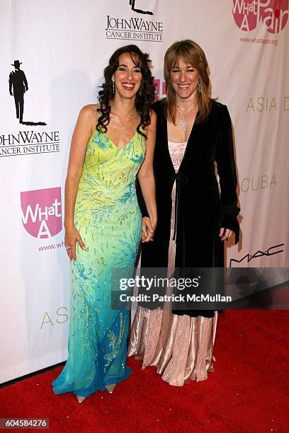 Maggie Wheeler and Kathleen Wilhoite attend "What A Pair! 4 "- Arrivals at Wiltern/LG Theatre on June 11, 2006 in Los Angeles, CA.