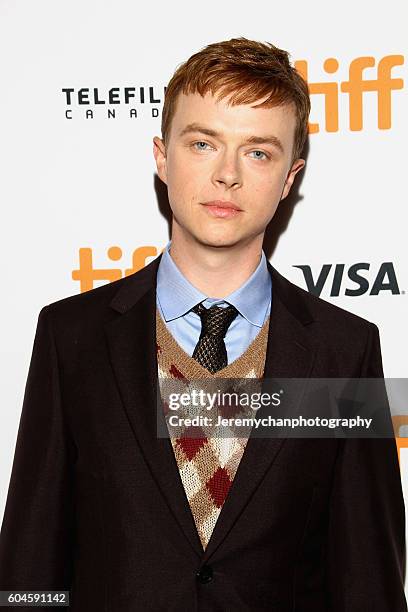 Actor Dane DeHaan attends the "Two Lovers And A Bear" Premiere held at The Elgin Theatre during the Toronto International Film Festival on September...