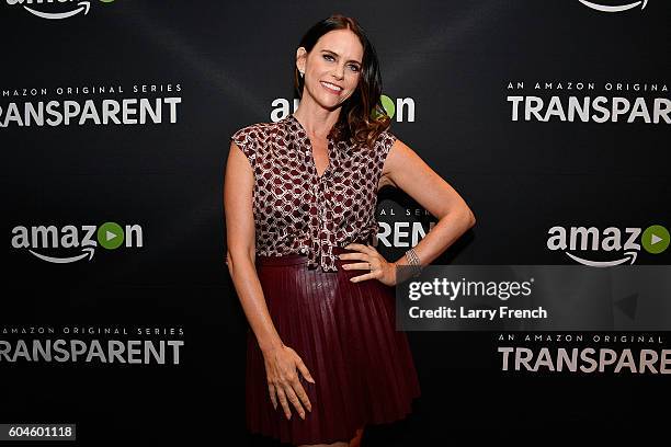 Actress Amy Landecker attends the Amazon "Transparent" Screening on September 13, 2016 in Washington, DC.