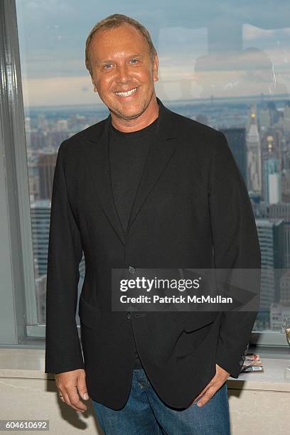 Michael Kors attends SWAROVSKI Private Dinner to Honor the 2006 CFDA Nominees at Top of the Rock on June 4, 2006 in New York City.