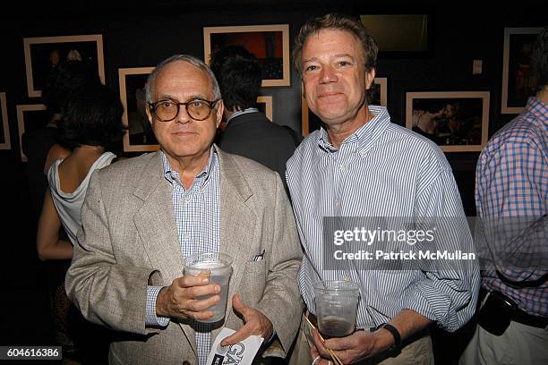 Dick Kagan and Gregg Monsees attend PATRICK MCMULLAN Photo Exhibition Inaugurates THE GALLERY at NEW WORLD STAGES at New World Stages on June 26,...