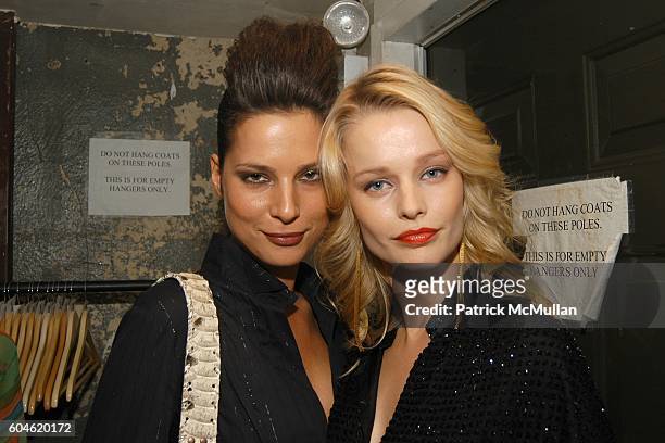 Nicolet Braban and Helena Houdova attend Benefit for Helena Houdova's SUNFLOWER ORGANIZATION, Children of India at PM on June 22, 2006 in New York...