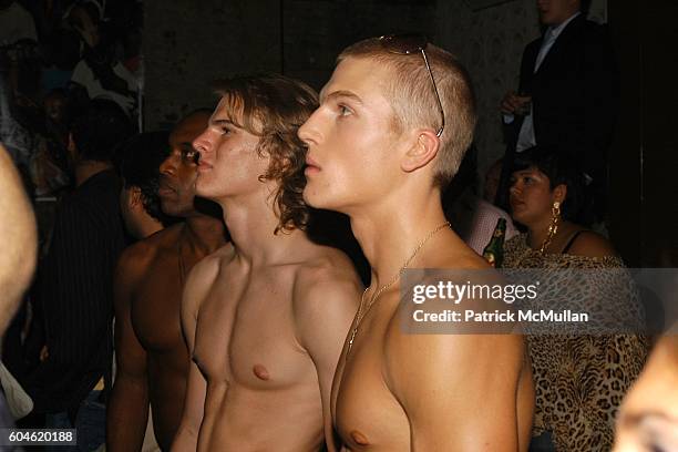 Nick Griswold and Luke Gulbranson attend Benefit for Helena Houdova's SUNFLOWER ORGANIZATION, Children of India at PM on June 22, 2006 in New York...