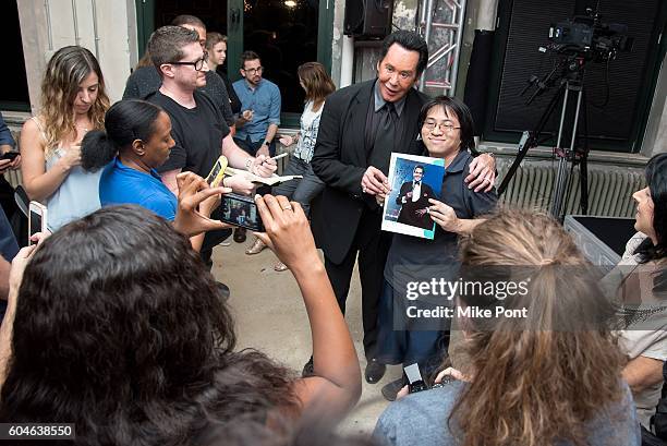 Wayne Newton meets with fans at AOL HQ on September 13, 2016 in New York City.