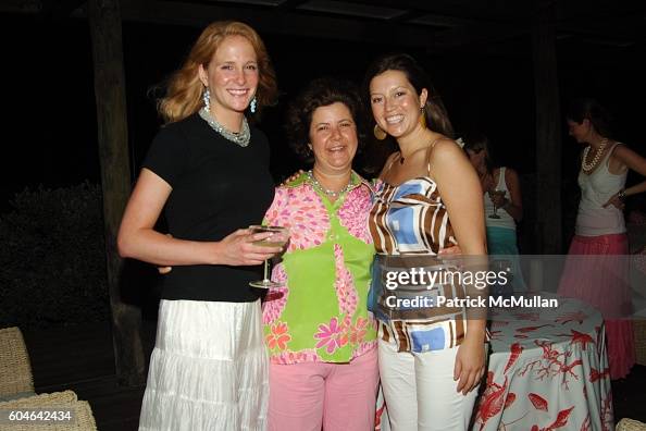Lee Culp, Regina Rockefeller and Lisa Rockefeller attend Raffles ...