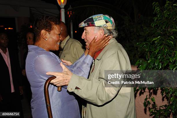 Dionne Warwick and George Wein attend BERMUDA MUSIC FESTIVAL 2006-Day 1 at Fairmont Southampton Beach Club on October 4, 2006 in Whaler Inn, Bermuda.