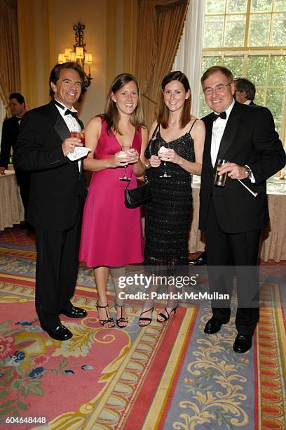 Richard Katzenberg, Laura Betz, Kimberly Betz and John Betz attend The 23rd Annual Calvary Hospital Awards Dinner Dance at The Pierre on June 21,...