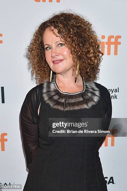 Co-producer Ellen Hamilton attends the "Two Lovers And A Bear" premiere during the 2016 Toronto International Film Festival at The Elgin on September...