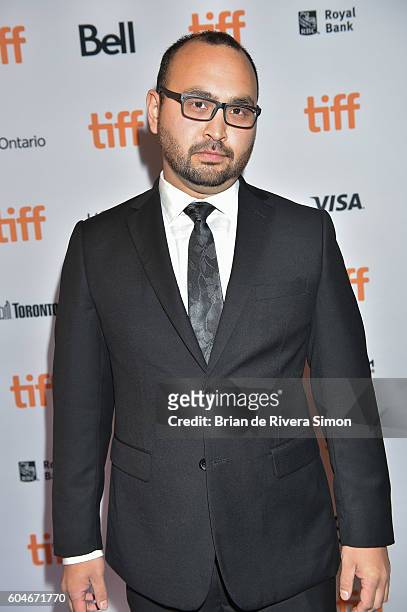 Actor Kakki Peter attends the "Two Lovers And A Bear" premiere during the 2016 Toronto International Film Festival at The Elgin on September 13, 2016...