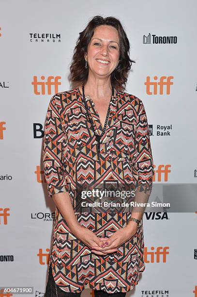 Karen Waddell attends the "Two Lovers And A Bear" premiere during the 2016 Toronto International Film Festival at The Elgin on September 13, 2016 in...