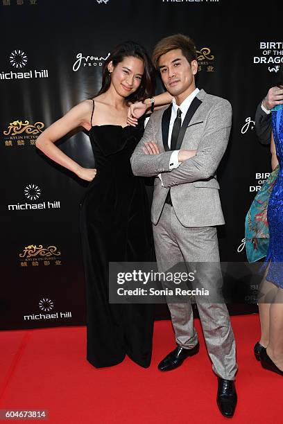 Jingjing Qu and Philip Ng attend "Birth Of A Dragon" TIFF premiere and after-party on September 13, 2016 in Toronto, Canada.