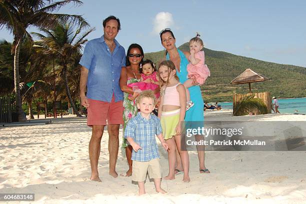 Mitchell Reider, Thuy Rieder, Arielle Rieder, Hudson Harden Scheel, Eulala Grace Scheel, Marcia Gay Harden and Julitta Dee Harden Scheel attend...