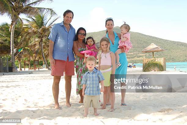 Mitchell Reider, Thuy Rieder, Arielle Rieder, Hudson Harden Scheel, Eulala Grace Scheel, Marcia Gay Harden and Julitta Dee Harden Scheel attend...