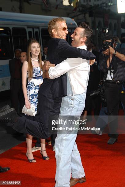 Andy Dick and Harland Williams attend Employee of the Month World Premiere Arrivals and After Party at Mann's Chinese Theater and Roosevelt Hotel on...