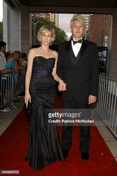 Vera Farmiga and Renn Hawkey attend Metropolitan Opera Opening Night Red Carpet Arrivals at Lincoln Center on September 25, 2006 in New York City.