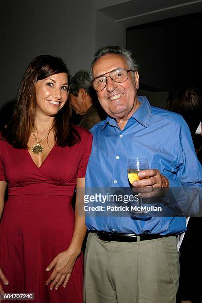 Gina Gershon and Richard Valeriani attend All The President's Men 30th Anniversary Reading benefiting Naked Angels at Skylight Studios on September...