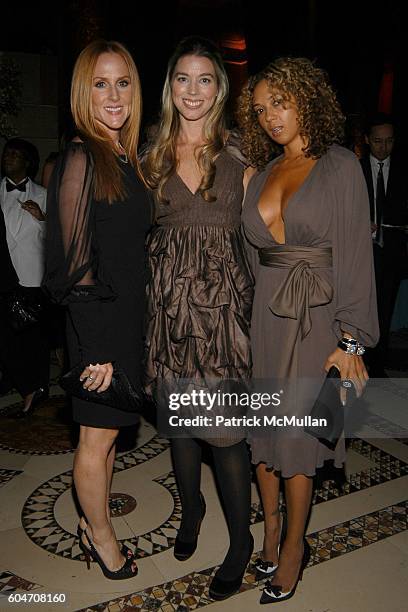 Sarah Siegel-Magness, Alexandra Lind Rose and Charlene Roxborough Stylus attend New Yorkers for Children Fall 2006 Gala at Cipriani 42nd Street on...