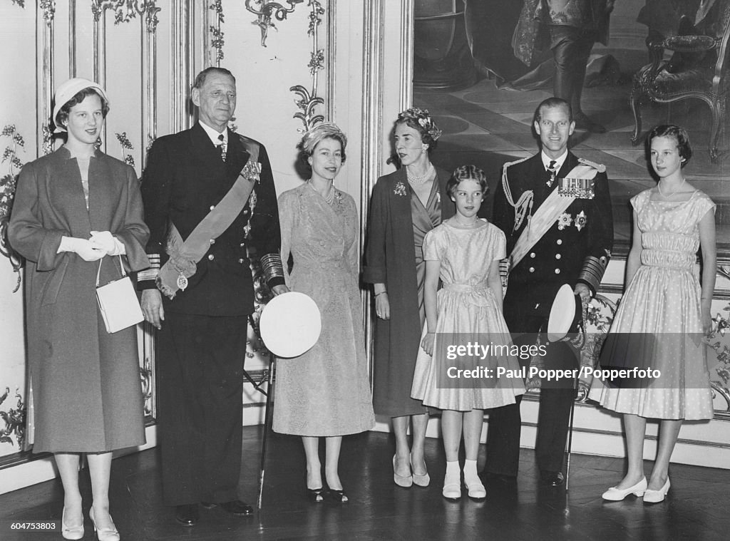 Queen Elizabeth II And Danish Royal Family