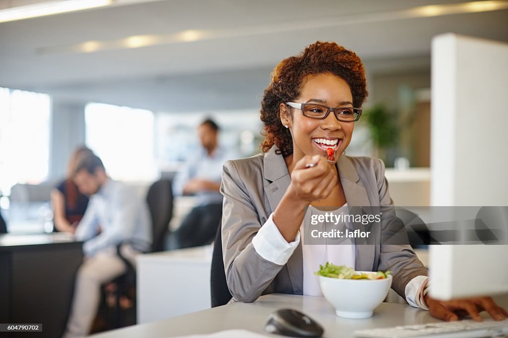 Comer bien, trabajar bien