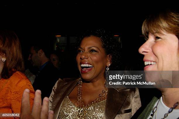 Rolanda Watts and ? attend Greenstone Media Launch Party at Museum of Television and Radio on September 12, 2006 in New York City.