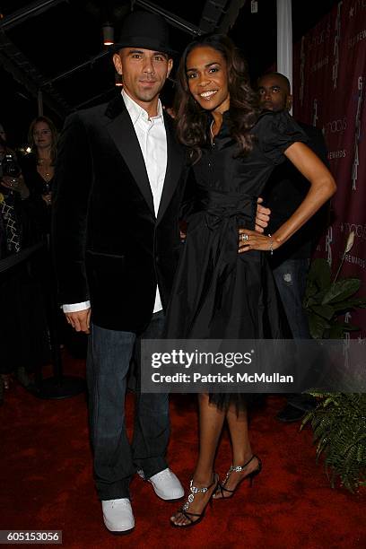 Billy Dec and Michelle Williams attend Macy's Glamorama at Chicago Theater on September 29, 2006 in Chicago, IL.