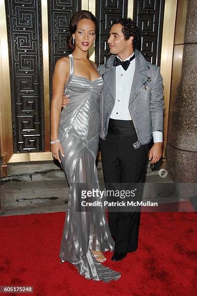 Rihanna and Zac Posen attend Conde Nast Media Group kicks off Fashion Week with 3rd annual Fashion Rocks at Radio City Music Hall N.Y.C. On September...
