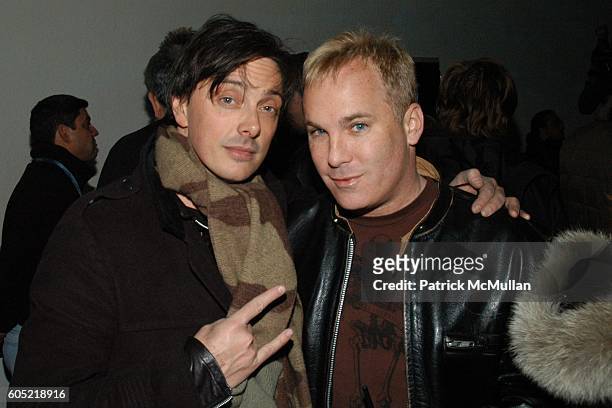 Donovan Leitch and David Pinsky attend Sundance Festival Motorola Party at Park City on January 21, 2006 in Park City, Utah.