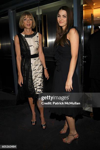 Anna Wintour and Bee Shaffer attend Twentieth Century Fox presents THE DEVIL WEARS PRADA Dinner and Private Auction hosted by the St. Regis Hotel...