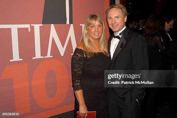 Blythe Brown and Dan Brown attend TIME Magazine's 100 Most Influential People 2006 at Jazz at Lincoln Center at Time Warner Center on May 8, 2006 in...